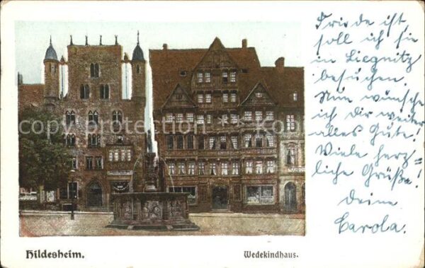 Hildesheim Wedekindhaus Brunnen