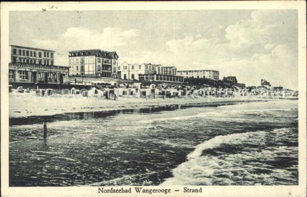 Wangerooge Nordseebad Strand