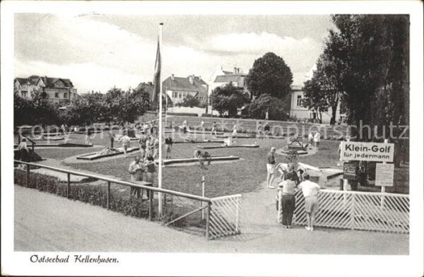 Kellenhusen Ostseebad Kleingolf Anlage Minigolf