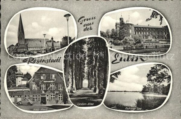 Eutin Markt Schloss Eutiner See Voss Haus Lin