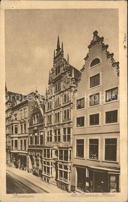 Bremen Alt Bremer Haus Giebel