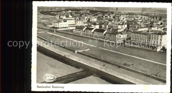 Norderney Nordseebad Fliegeraufnahme