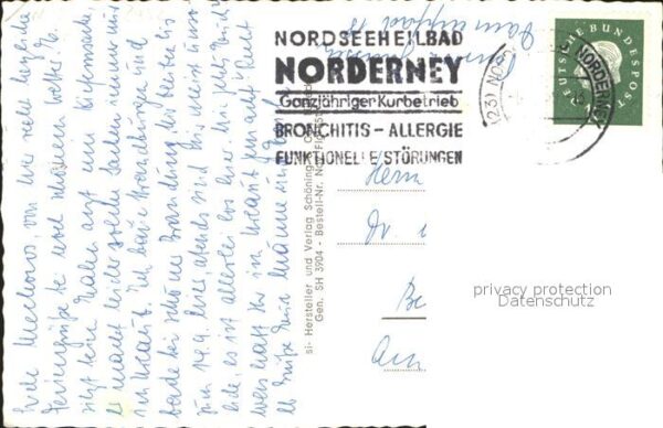 Norderney Nordseebad Fliegeraufnahme – Bild 2