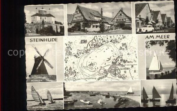 Steinhude Inselfestung Wilhelmstein Windmühle Reg