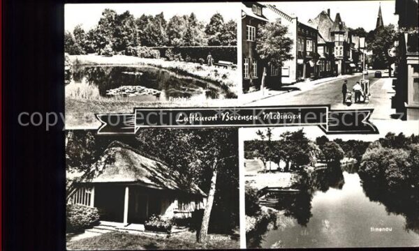 Medingen Bad Bevensen Fischteich Kurpark Partie an der Ilmena