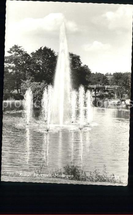 Medingen Bad Bevensen Kurpark Fontäne Luftkurort Lüneburger H