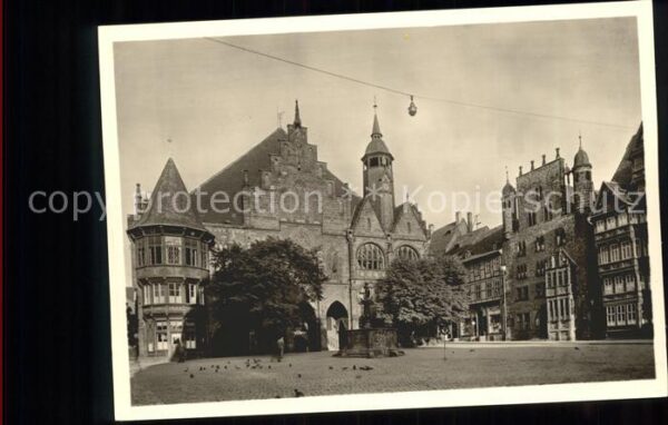 Hildesheim Marktplatz Rathaus Wedekindhaus