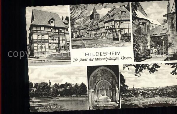 Hildesheim Godehards Platz Königsteich St. Mauriti