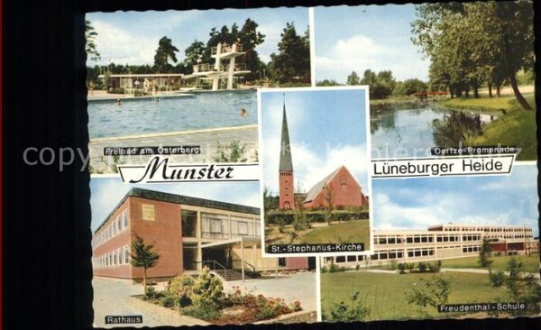Munster Oertze Freibad am Osterberg Uferpromenade Oert