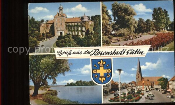 Eutin Schloss Park Kirche Wappen See Rosensta