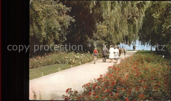 Eutin Promenade im Rosengarten