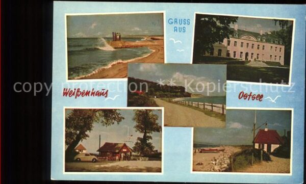 Weissenhaus Ostsee Strand Uferstrasse Kiosk Gutshau