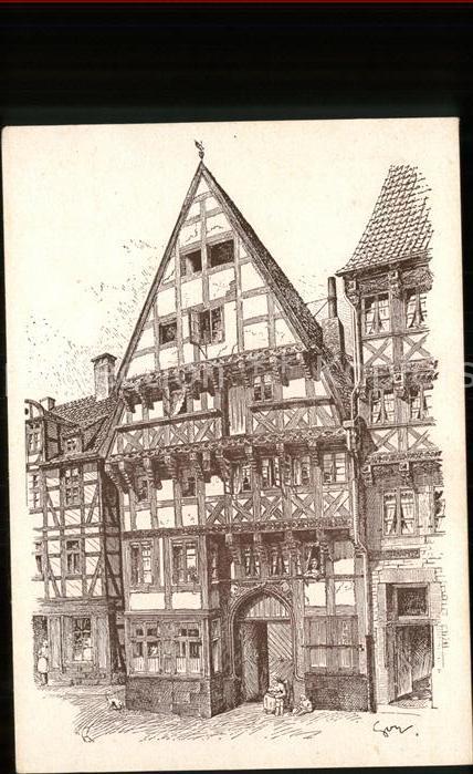 Hannover Hannoversche Baudenkmäler Fachwerkhaus