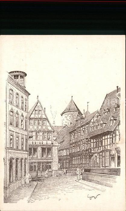 Hannover Hannoversche Baudenkmäler Altstadt Fach