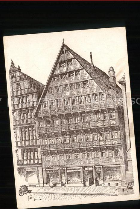 Hannover Hannoversche Baudenkmäler Fachwerkhaus