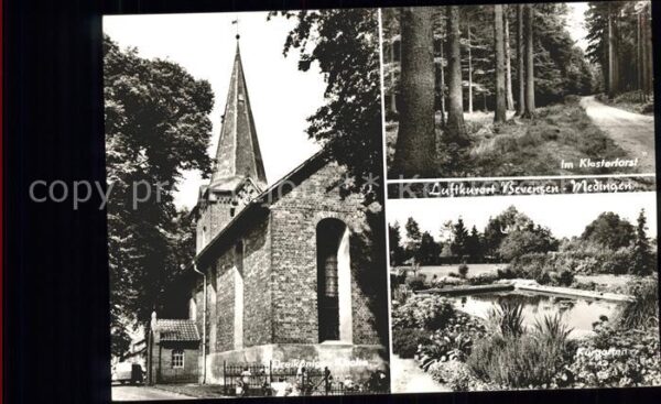 Medingen Bad Bevensen Dreikönigskirche Waldweg Klosterforst K