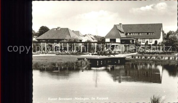Medingen Bad Bevensen Kurpark Teich Luftkurort Lüneburger Hei