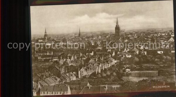 Hildesheim Blick über die Stadt