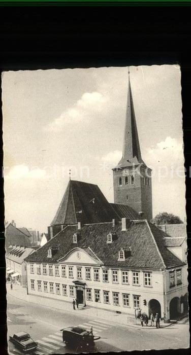 Uelzen Lueneburger Heide Rathaus Kirche