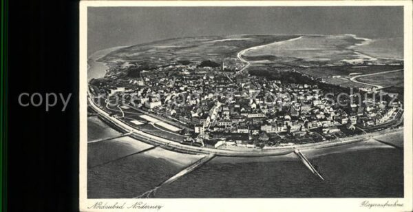 Norderney Nordseebad Fliegeraufnahme