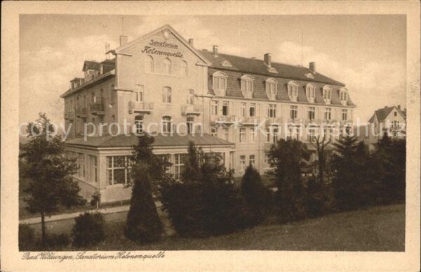 Bad Wildungen Sanatorium Helenenquelle
