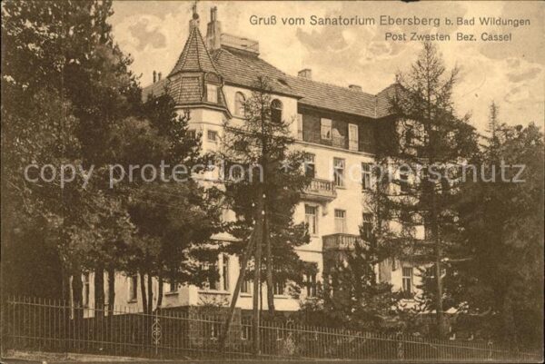 Bad Wildungen Sanatorium Ebersberg
