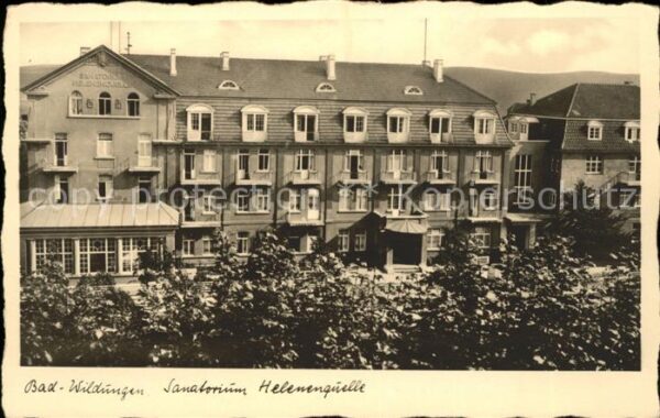 Bad Wildungen Sanatorium Helenenquelle
