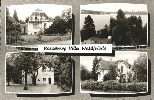 Ratzeburg Villa Waldfriede Inselstadt Naturpark L