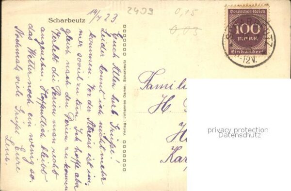 Scharbeutz Ostseebad Haus Hanse Künstlerkarte – Bild 2