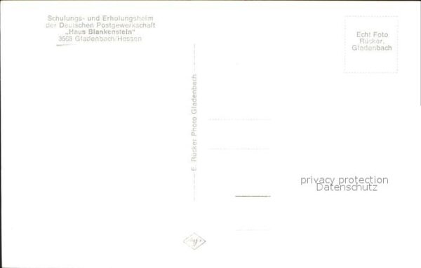 Gladenbach Haus Blankenstein Schulungs- und Erholu – Bild 2