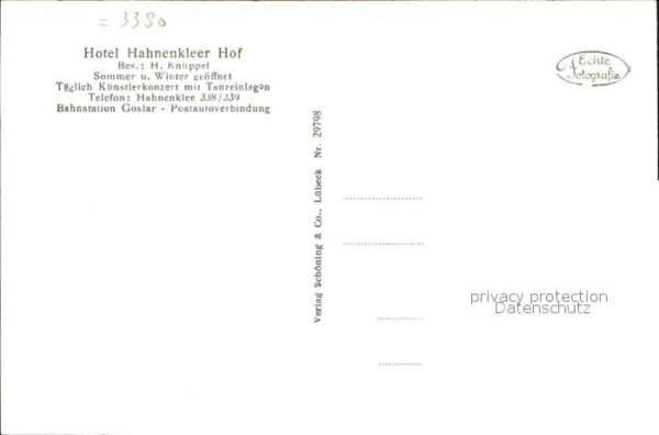 Hahnenklee-Bockswiese Harz Hotel Hahnenkleer Hof – Bild 2