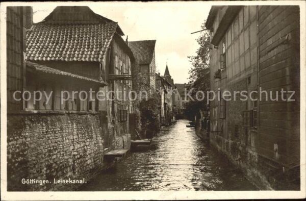 Goettingen Niedersachsen Leinekanal