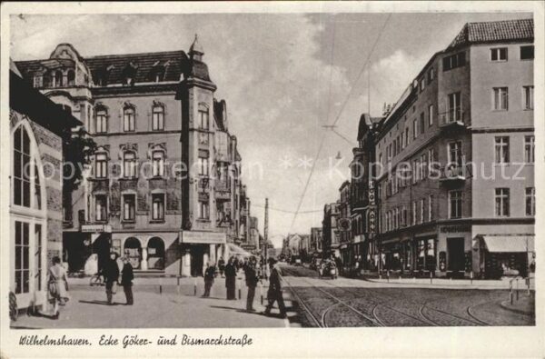 Wilhelmshaven Ecke Gökerstrasse und Bismarckstrasse