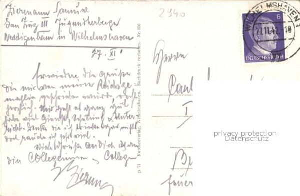 Wilhelmshaven Ecke Gökerstrasse und Bismarckstrasse – Bild 2