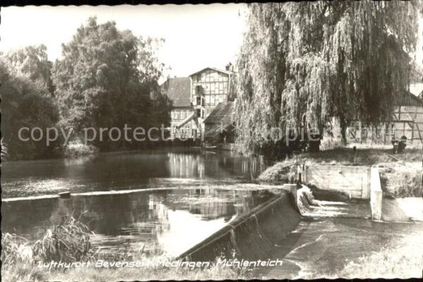 Medingen Bad Bevensen Mühlenteich Wehr Luftkurort