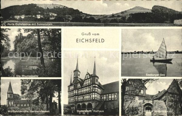 Duderstadt Niedersachsen Historische Landschaft Eichsfeld Porta