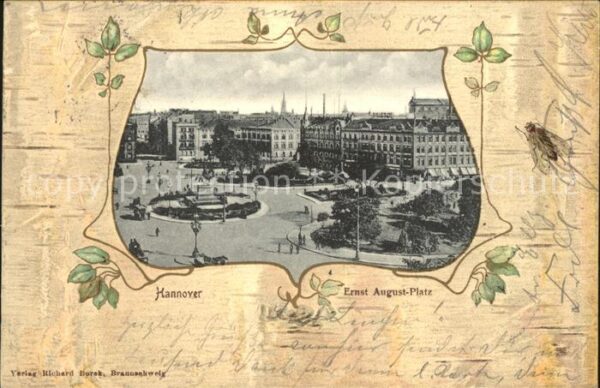 Hannover Ernst August Platz Denkmal