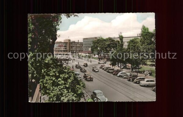 Hannover Georgstrasse mit Kröpcke