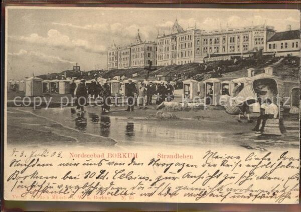 Borkum Strandleben Hotel Nordseebad