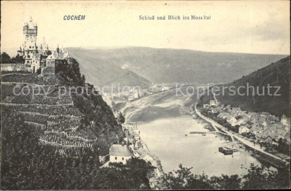 Cochem Mosel Schloß Moseltal