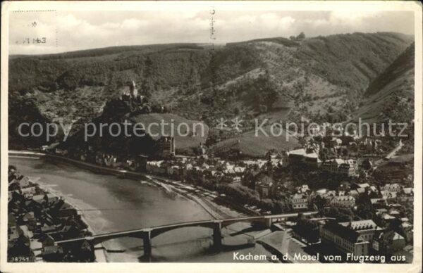 Kochem Mosel Fliegeraufnahme