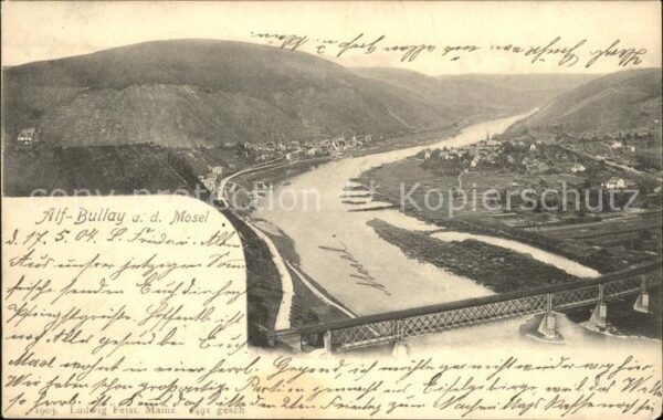 Bullay Mosel Alt-Bullay Brücke