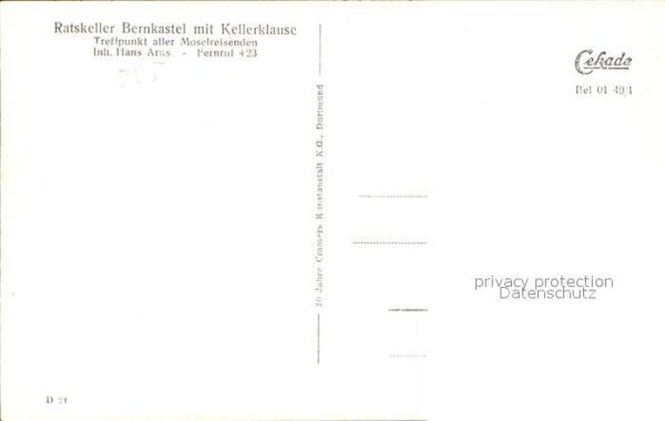 Bernkastel-Kues St. Michaelbrunnen Rathaus – Bild 2