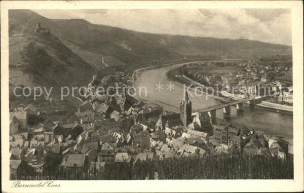 Bernkastel-Kues Fliegeraufnahme