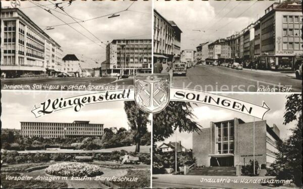 Solingen Klingenstadt Industrie- Handelskammer K