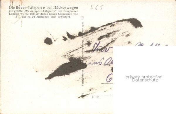 Hueckeswagen Bever-Talsperre – Bild 2