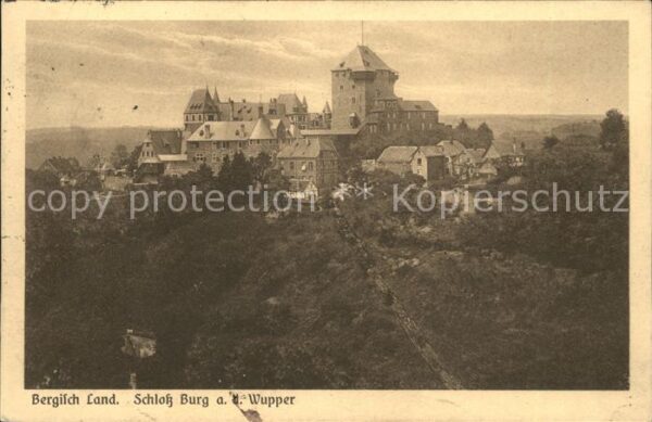 Bergisches Land Schloss Burg Wupper