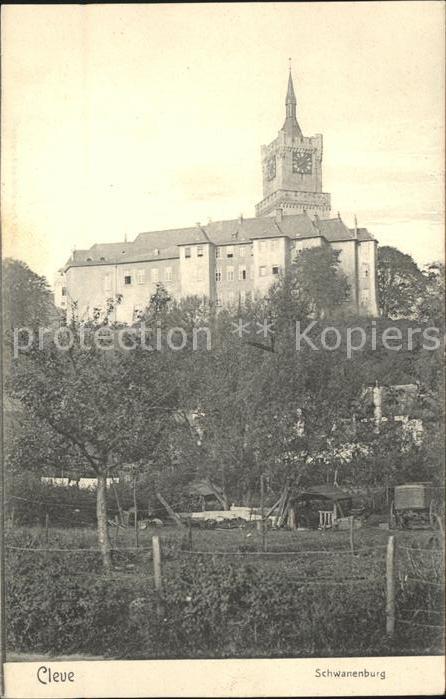 Cleve Kleve Schwanenburg