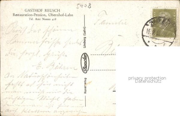 Obernhof Lahn Gasthof Reusch – Bild 2