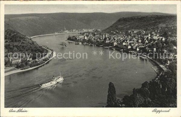 Boppard Rhein Rhein Dampfschiff